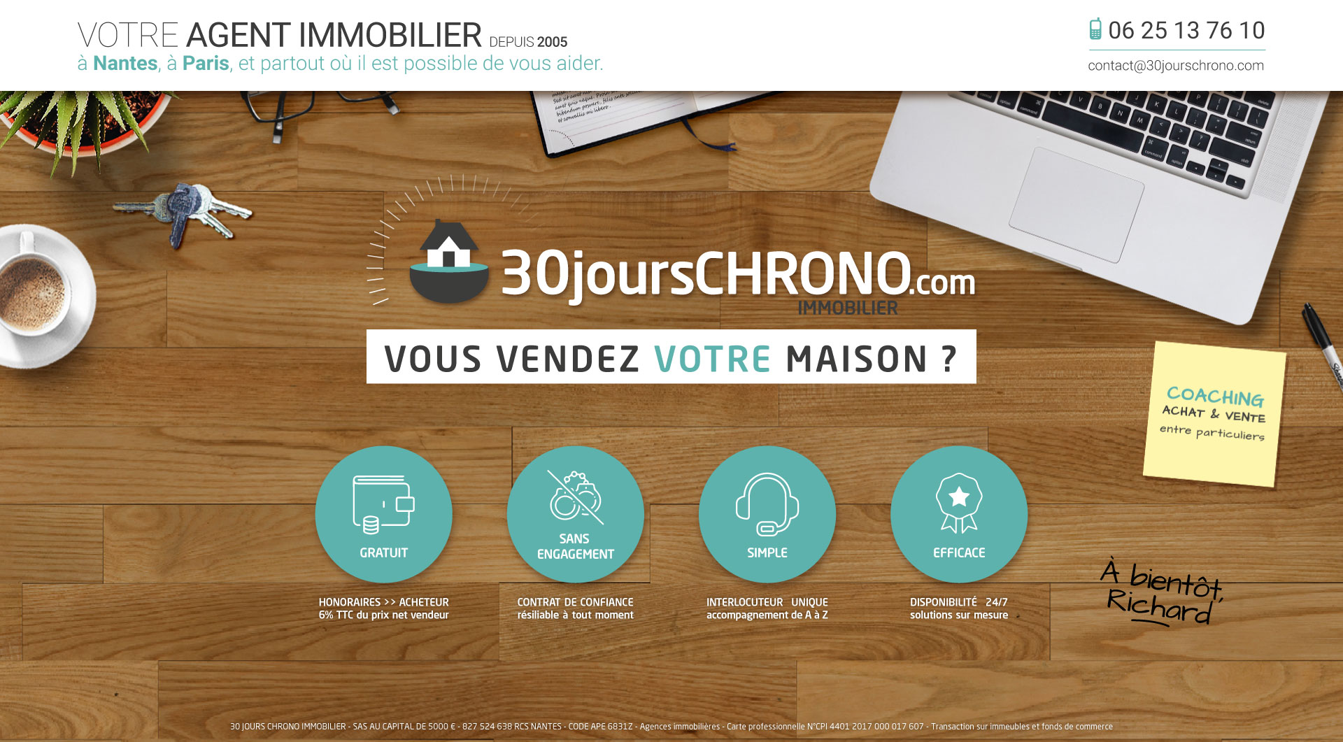30 jours chrono immobilier